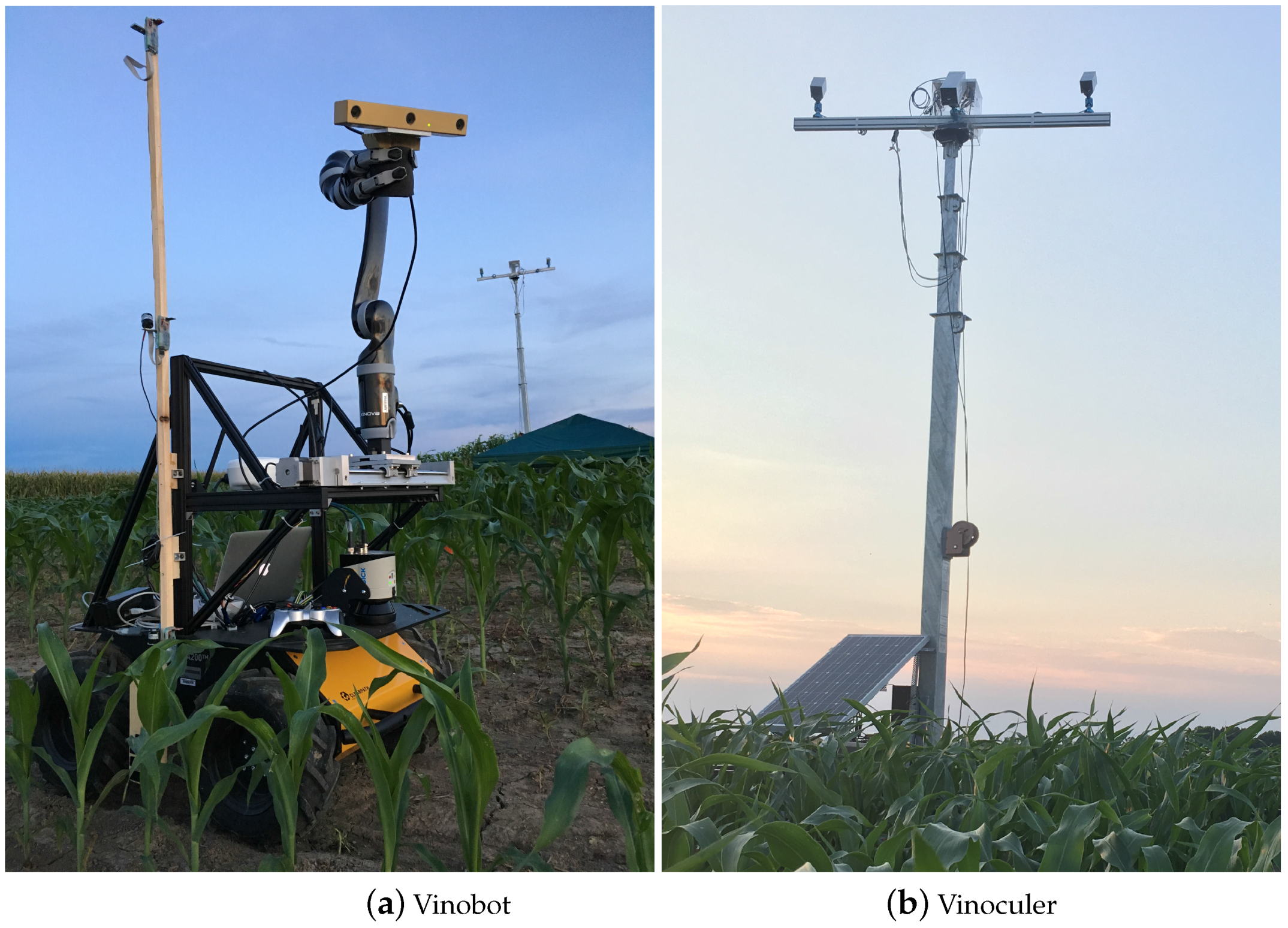 Vinobot(left) Vinoculer(right)